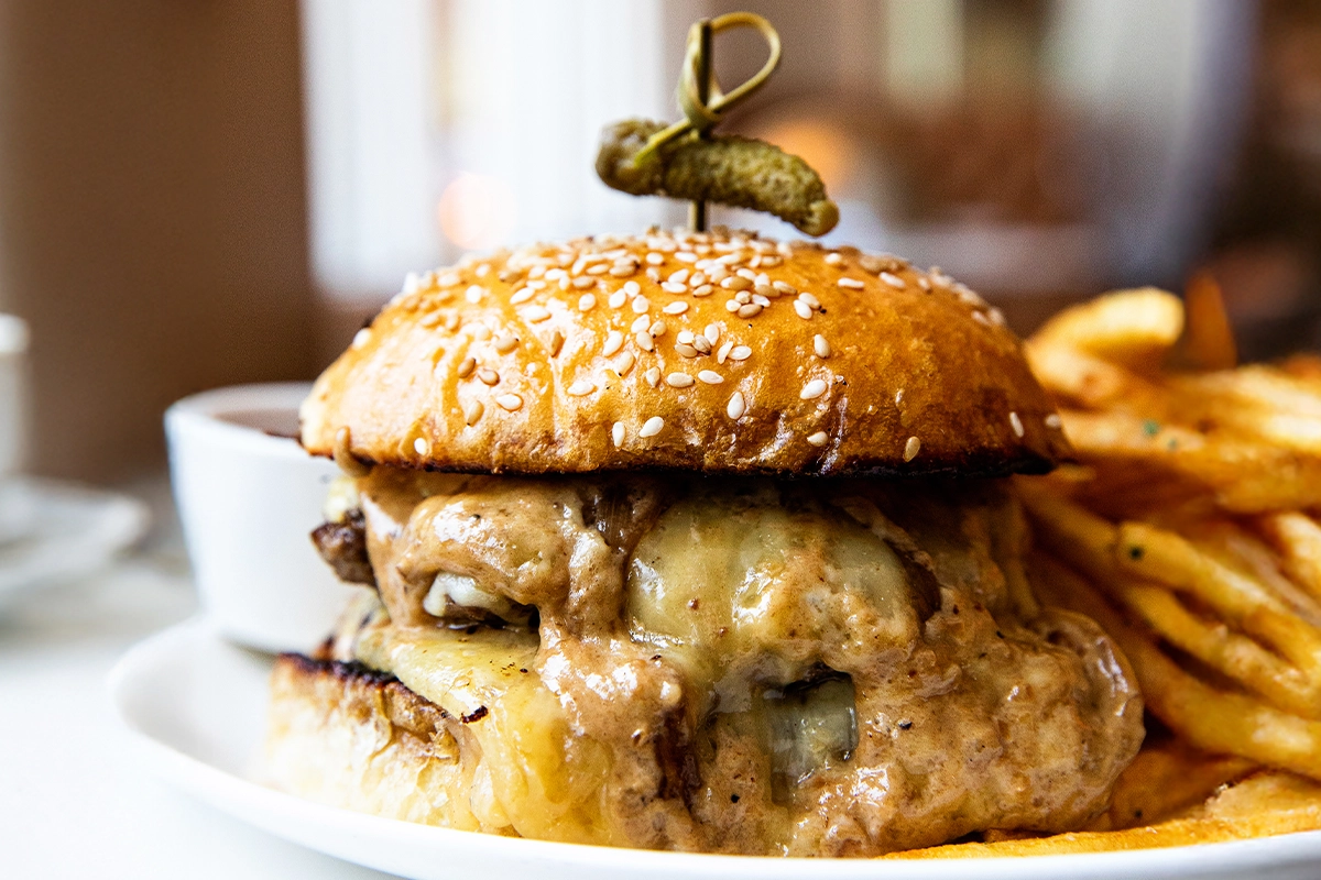 The Raclette Burger Inspired by Soup