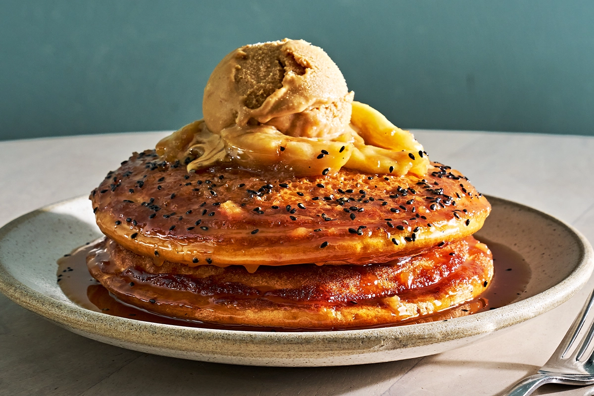 Miso-Caramel Pancake Magic