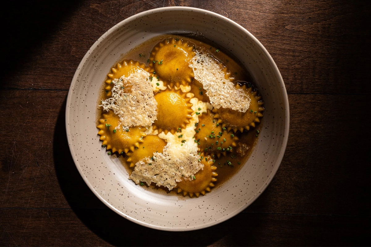 Veggie-Packed French Onion Ravioli