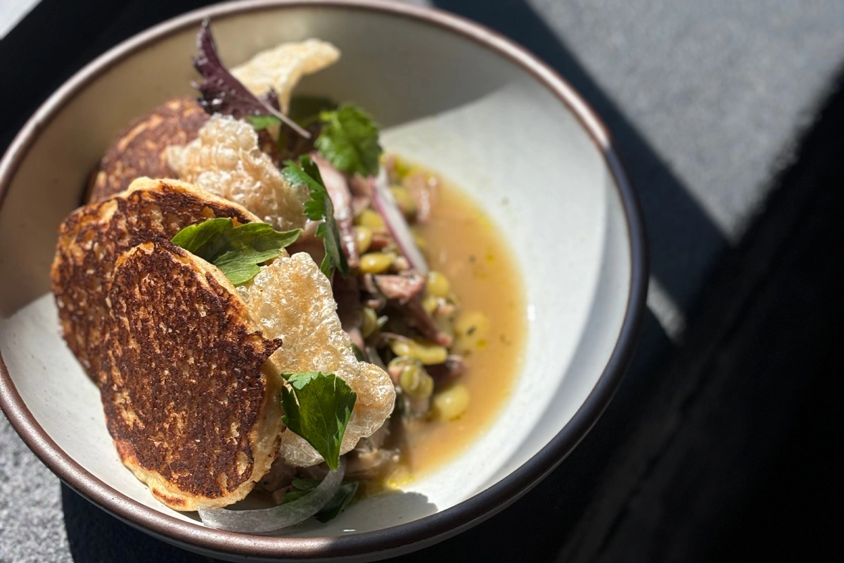 A Fancy Take on Pork and Beans