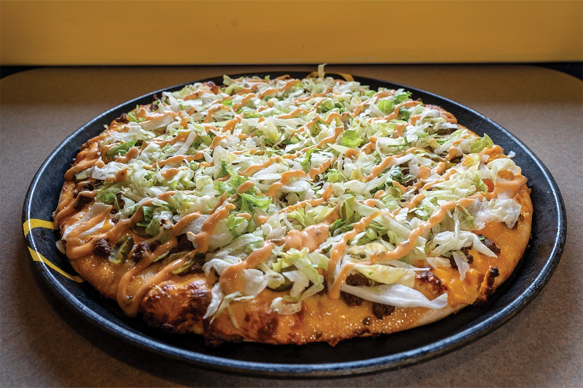 Burger and Pizza Become One