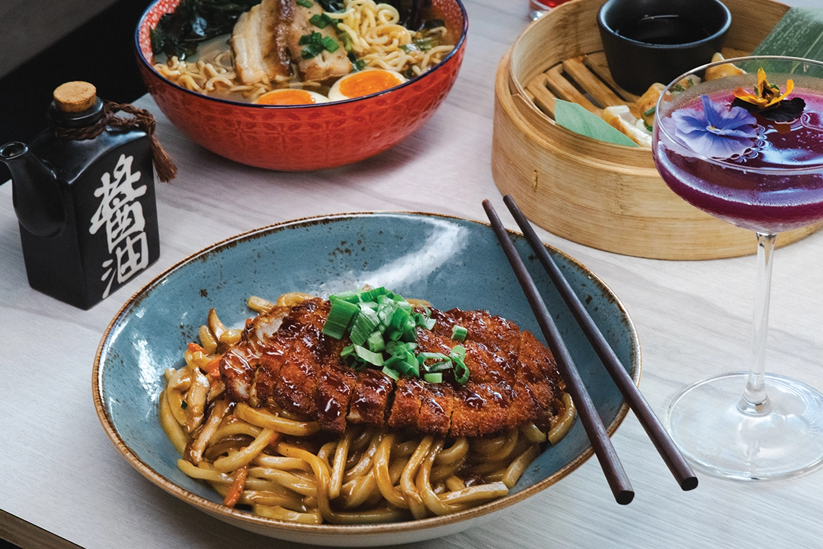 Corn-Crusted Yakisoba Chicken Brings the Crunch