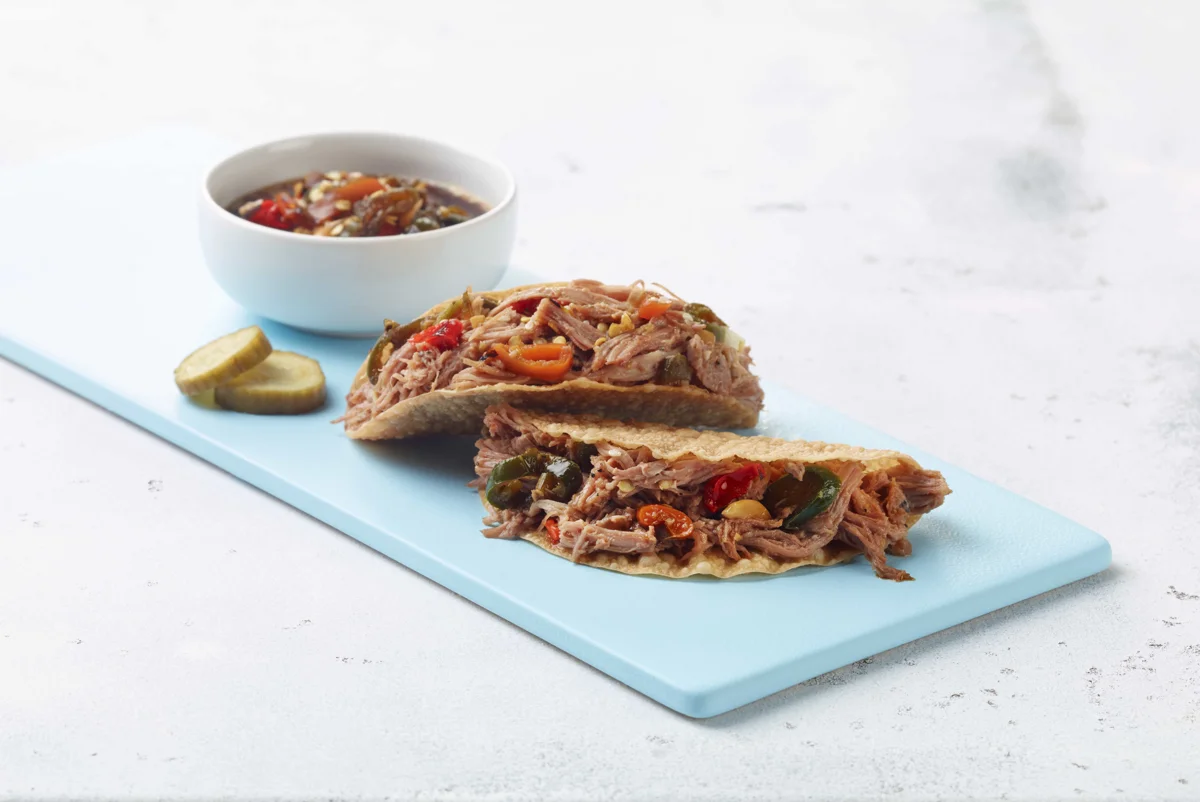 Korean BBQ Turkey Wonton Tacos