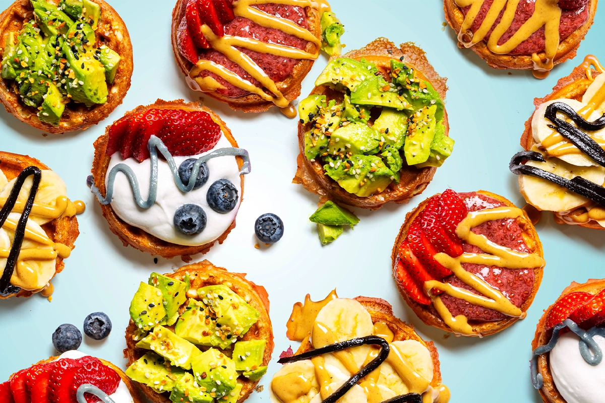 Protein-Packed, Flavor-Forward Waffles