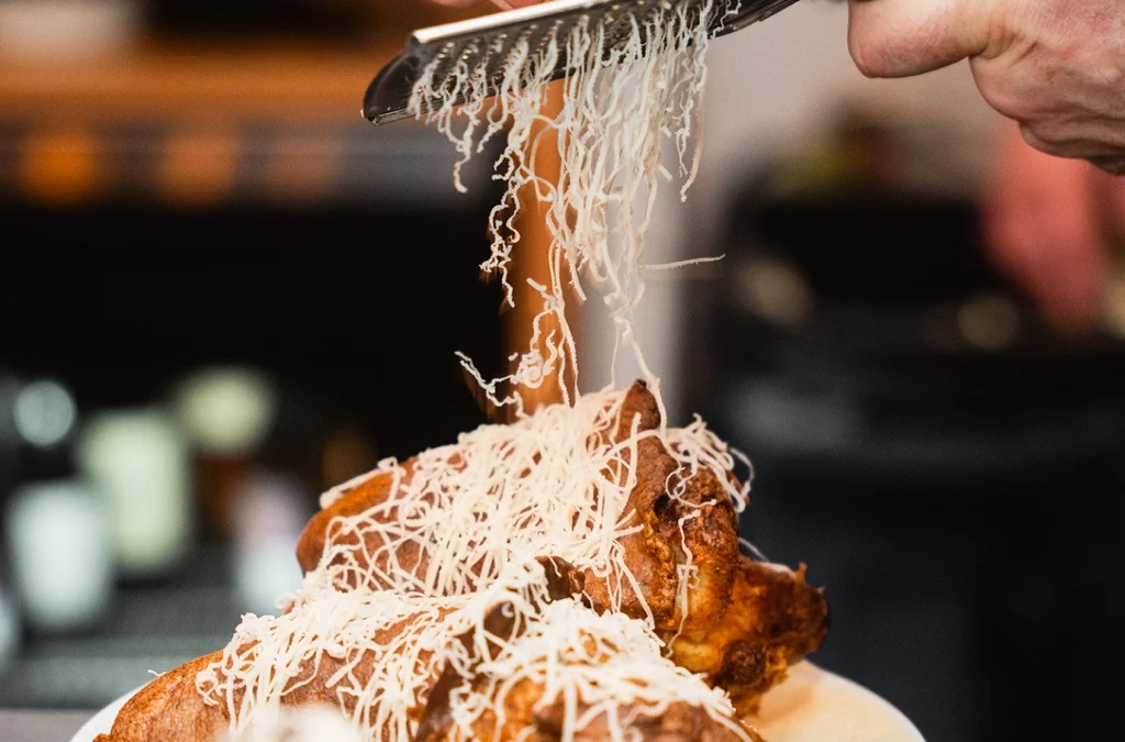 French Onion for All The Gruyère Popovers at Foreign & Domestic turn a solo soup into a shareable delight