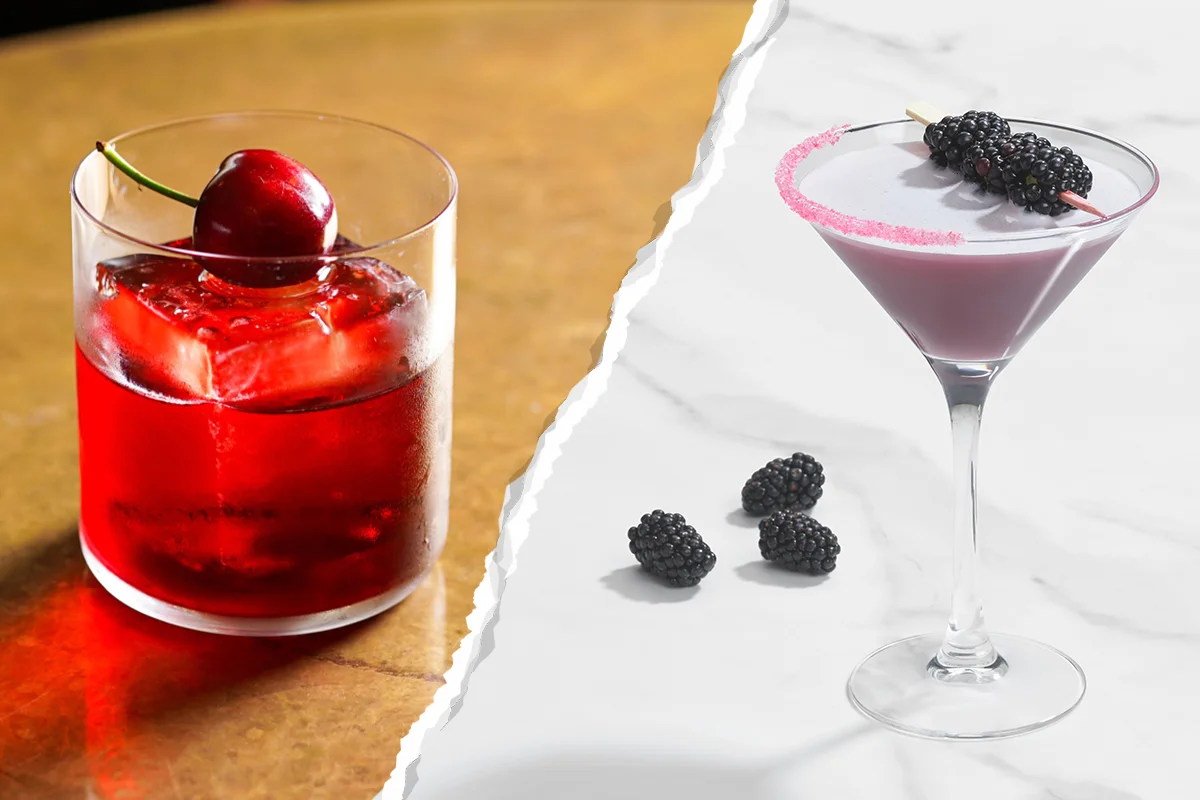 Flavor Face-Off: Tart Negroni v. Fruity Martini