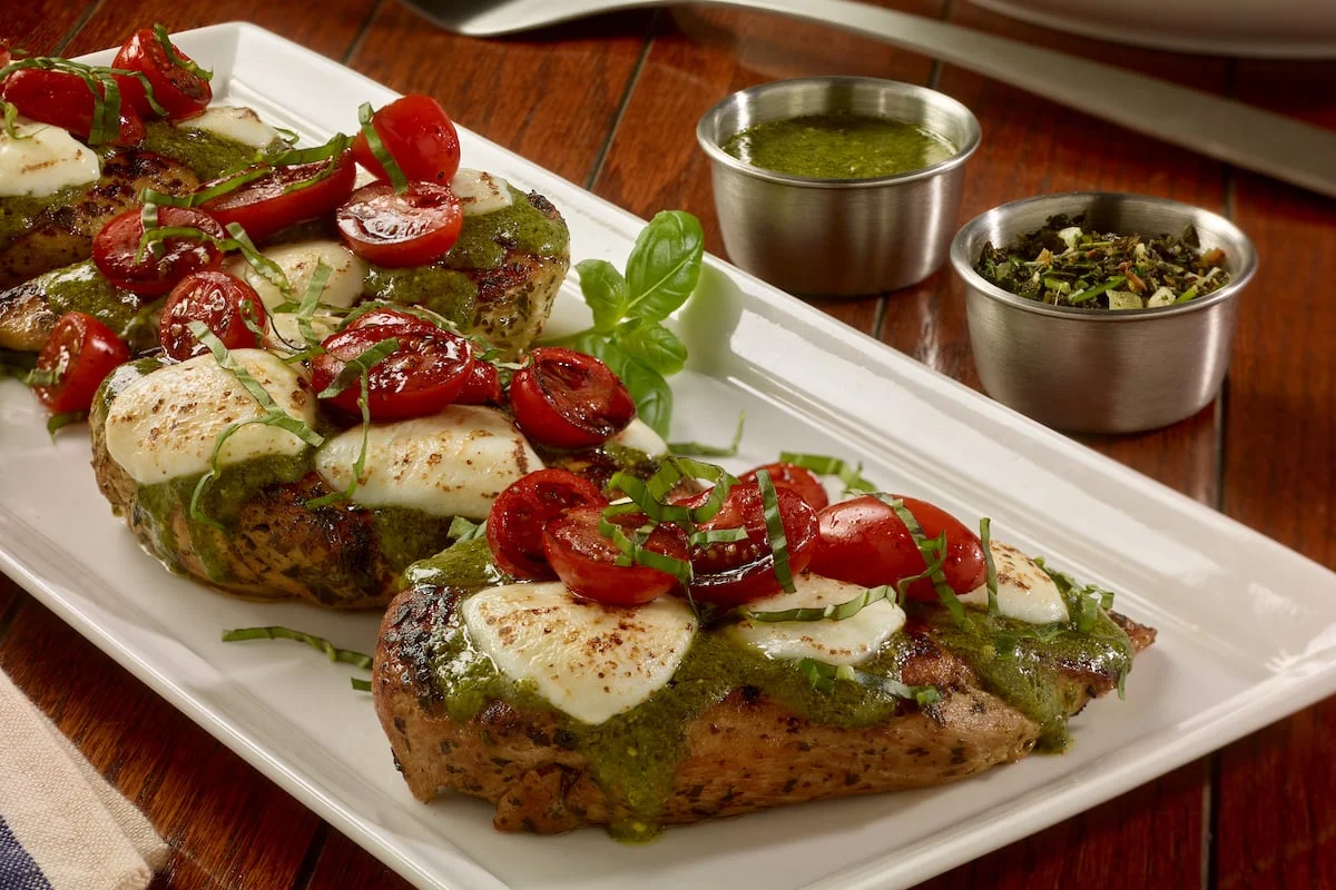 Grilled Caprese Chicken