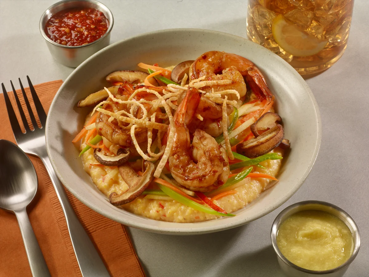 Thai Shrimp & Grits 