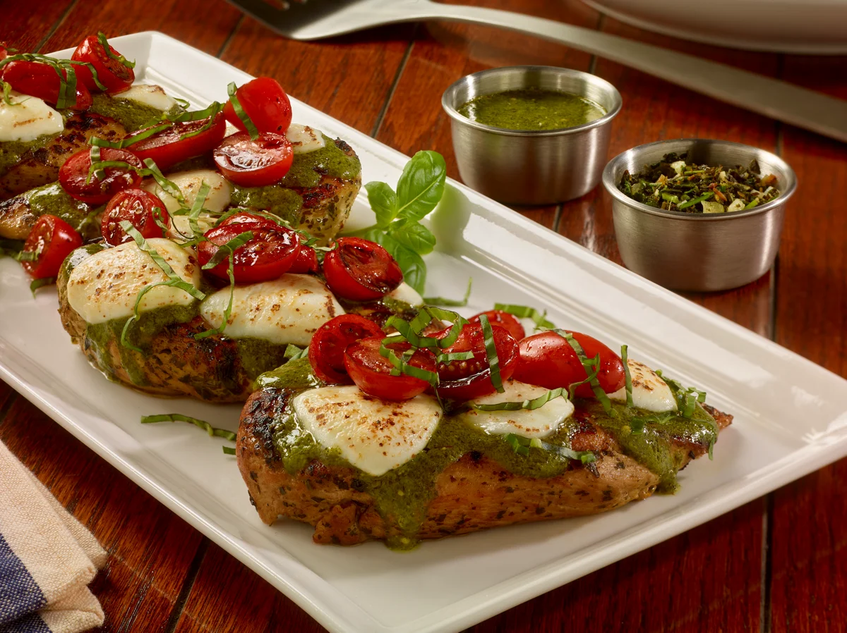 Grilled Caprese Chicken