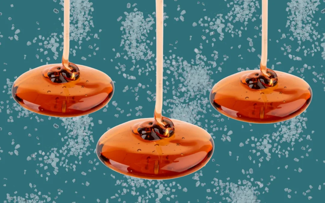 Flavors on the Edge: Salted Maple Rich, warm sweetness balanced by a hint of salt