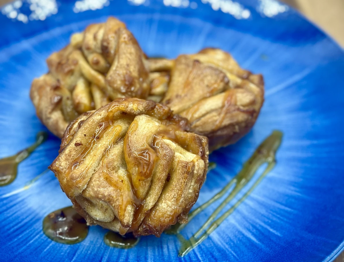 Hot Honey Chili Crisp Babka Buns
