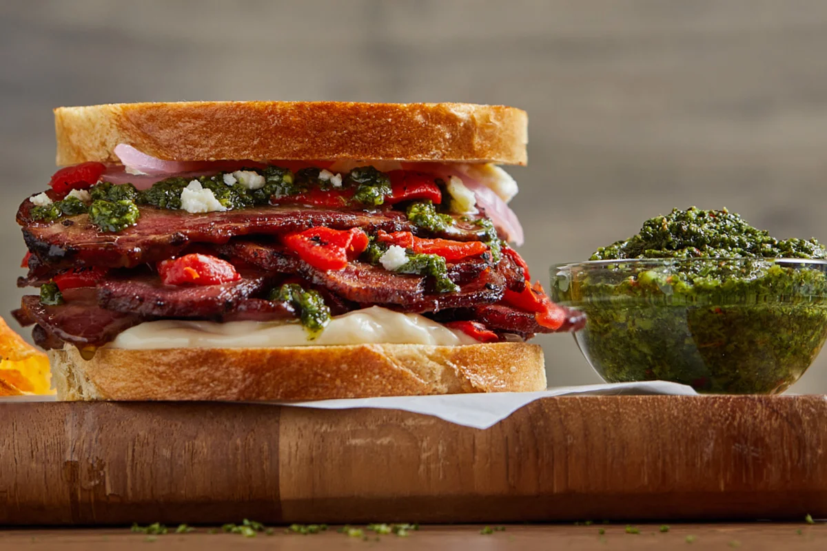 The Fast Track to Fresh Ideas: Brisket Panini